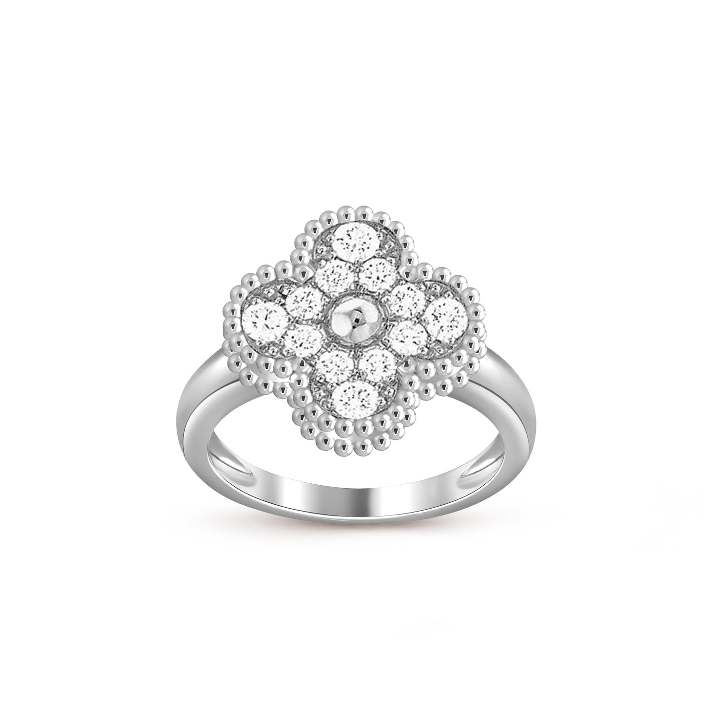[Noble Aura jewelry]CLOVER SILVER RING COLLECTION