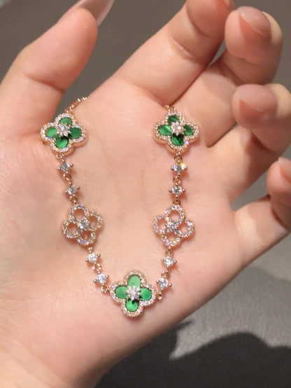 Green Cleef Bracelet