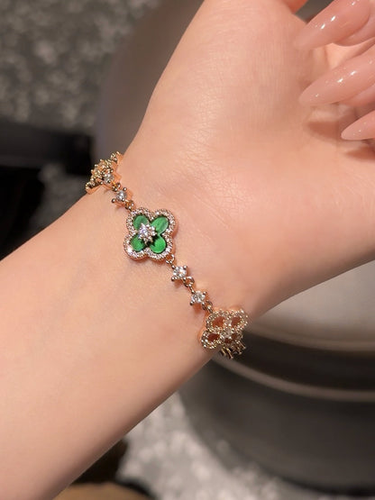 Green Cleef Bracelet