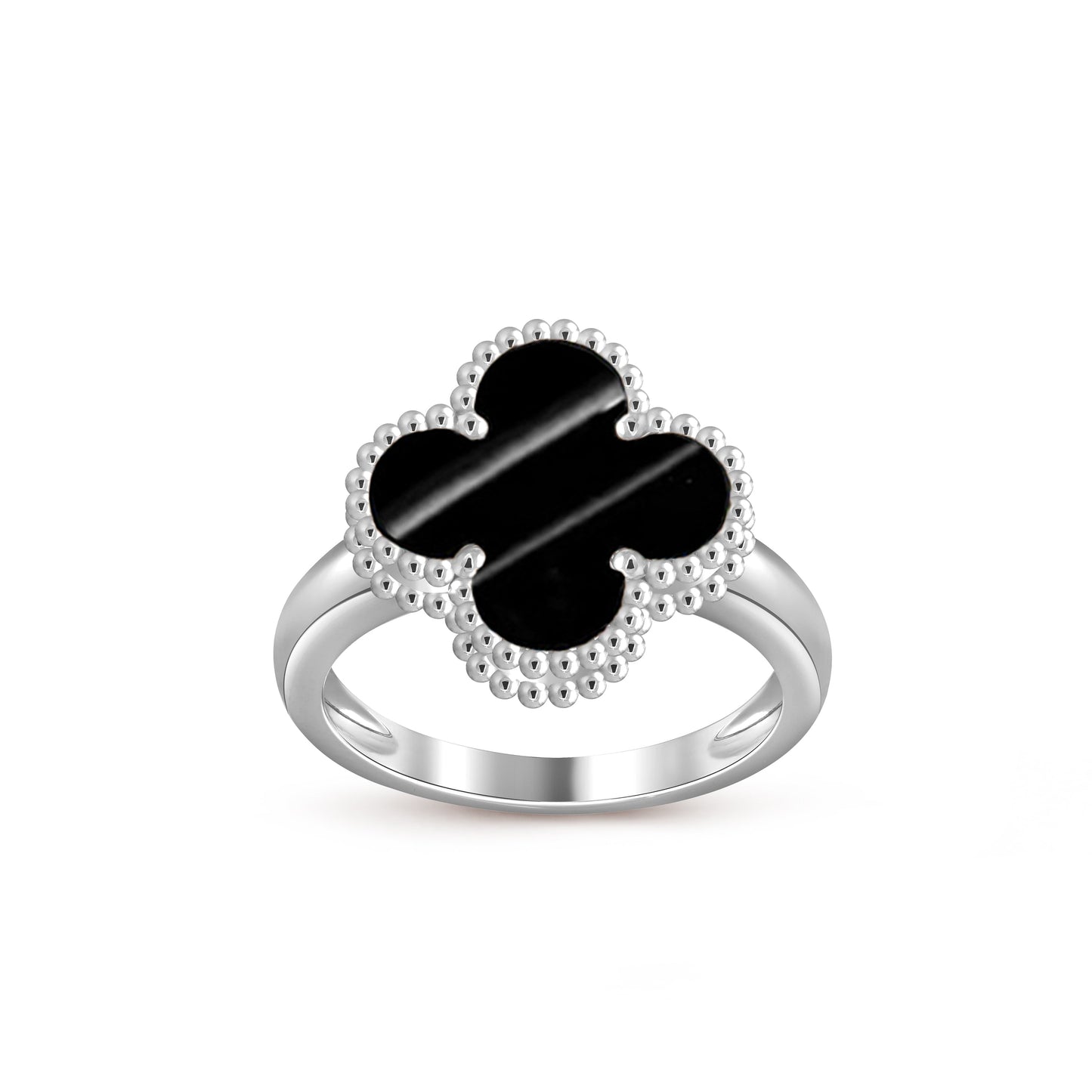 [Noble Aura jewelry]CLOVER SILVER RING COLLECTION