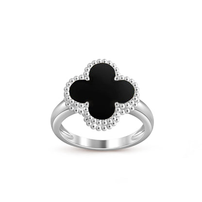 [Noble Aura jewelry]CLOVER SILVER RING COLLECTION