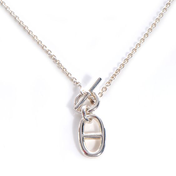 [Noble Aura jewelry]HM CHAINE D'ANCRE PENDANT NECKLACE STERLING SILVER