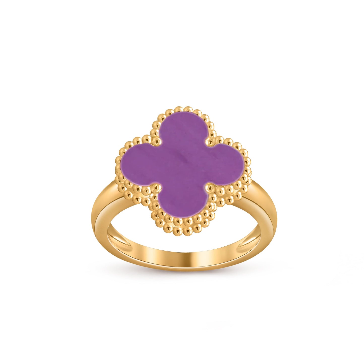 [Noble Aura jewelry]CLOVER RING GOLD COLLECTION
