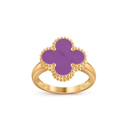 [Noble Aura jewelry]CLOVER RING GOLD COLLECTION