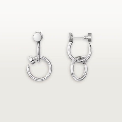 [Noble Aura jewelry]JUSTE NO DIAMOND DOUBLE EARRINGS