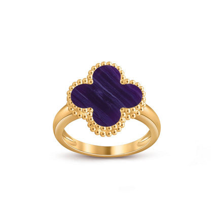 [Noble Aura jewelry]CLOVER RING GOLD COLLECTION