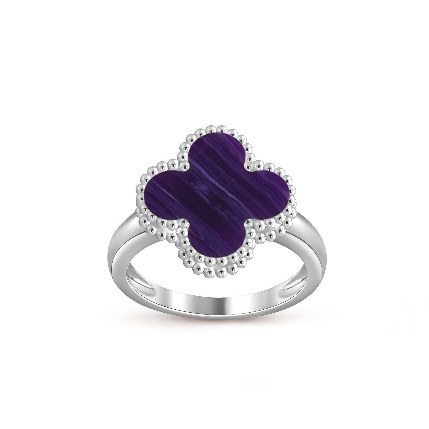 [Noble Aura jewelry]CLOVER SILVER RING COLLECTION