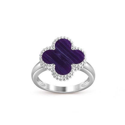 [Noble Aura jewelry]CLOVER SILVER RING COLLECTION