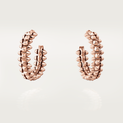 [Noble Aura jewelry]CLASH SMALL HOOP EARRINGS