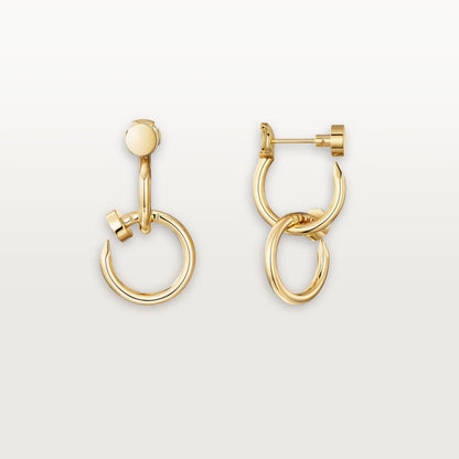 [Noble Aura jewelry]JUSTE NO DIAMOND DOUBLE EARRINGS