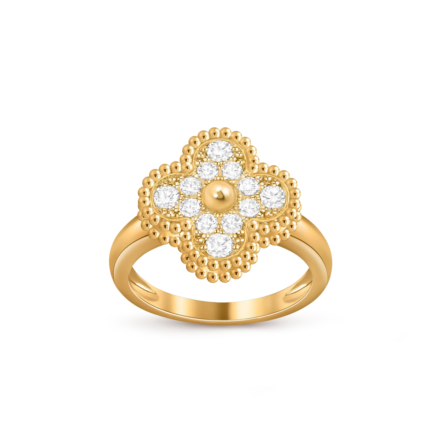 [Noble Aura jewelry]CLOVER RING GOLD COLLECTION