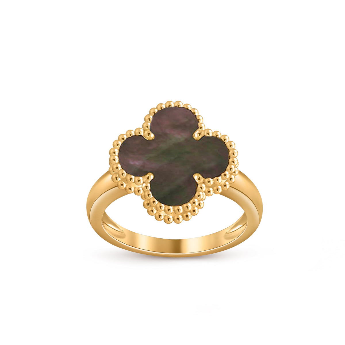 [Noble Aura jewelry] CLOVER RING GOLD COLLECTION