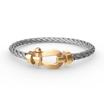 [Noble Aura jewelry]FORCE LARGE HORSESHOE NO DIAMOND BRACELET GOLD