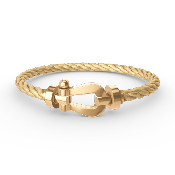 [Noble Aura jewelry]FORCE LARGE HORSESHOE NO DIAMOND BRACELET GOLD