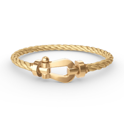 [Noble Aura jewelry]FORCE LARGE HORSESHOE NO DIAMOND BRACELET GOLD