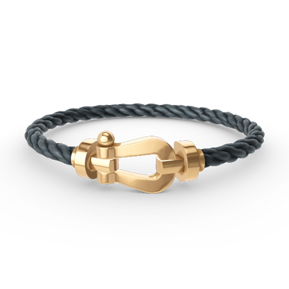 [Noble Aura jewelry]FORCE LARGE HORSESHOE NO DIAMOND BRACELET GOLD