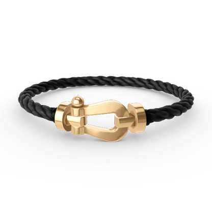 [Noble Aura jewelry]FORCE LARGE HORSESHOE NO DIAMOND BRACELET GOLD