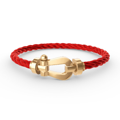 [Noble Aura jewelry]FORCE LARGE HORSESHOE NO DIAMOND BRACELET GOLD