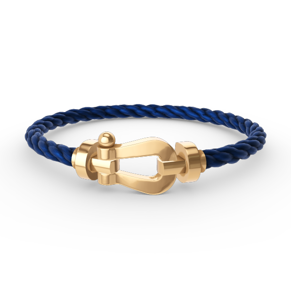 [Noble Aura jewelry]Force Horseshoe & Clover 5 Motifs Bracelet Stack Set