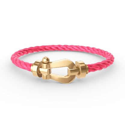 [Noble Aura jewelry]FORCE LARGE HORSESHOE NO DIAMOND BRACELET GOLD