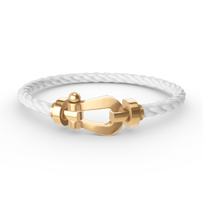 [Noble Aura jewelry]FORCE LARGE HORSESHOE NO DIAMOND BRACELET GOLD