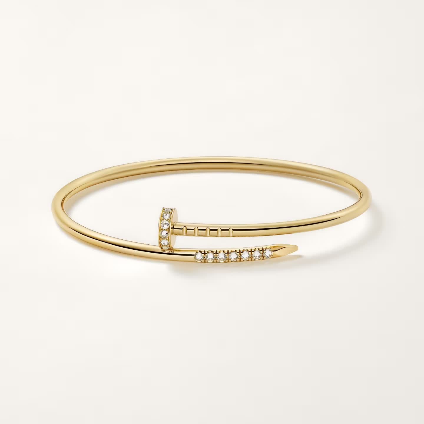 [Noble Aura jewelry]JUSTE BRACELET 2.5MM DIAMONDS NEW
