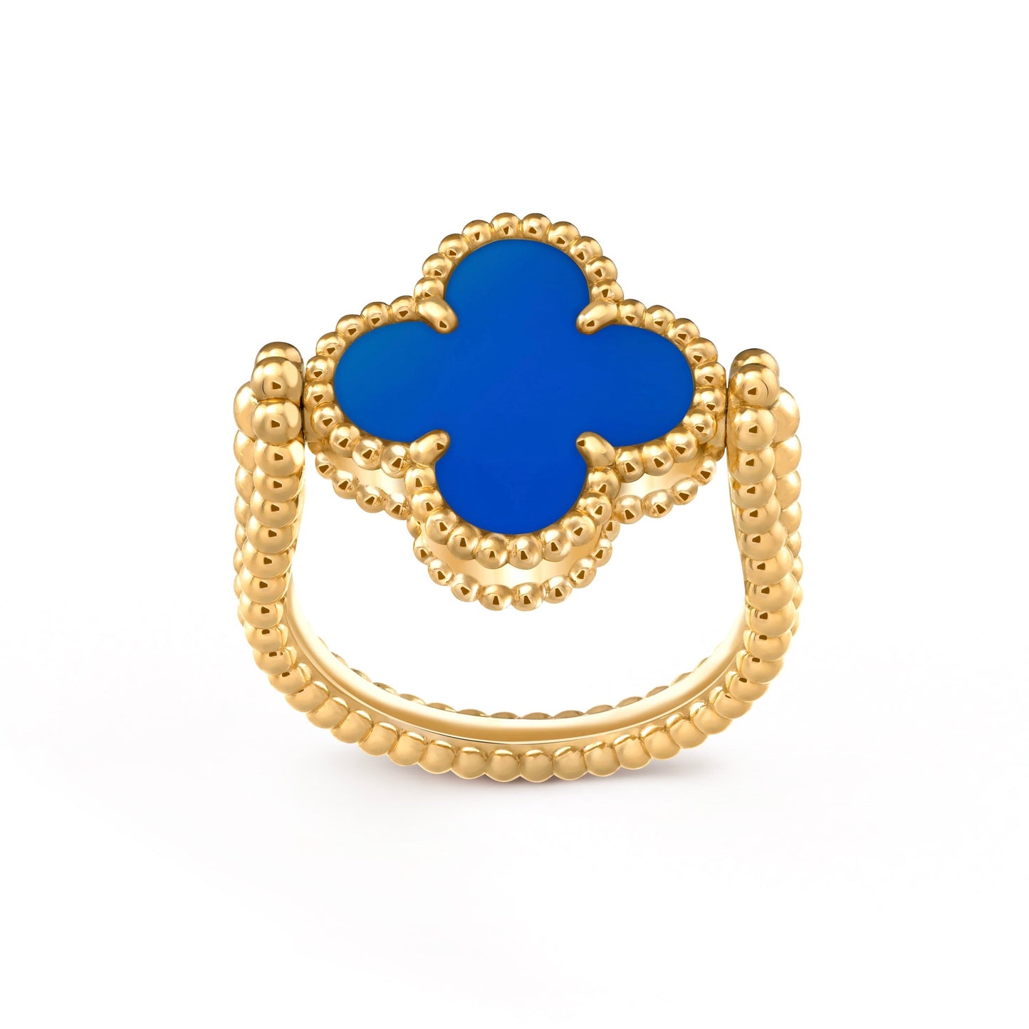 [Noble Aura jewelry]CLOVER RIVERSIBLE RING GOLD COLLECTION