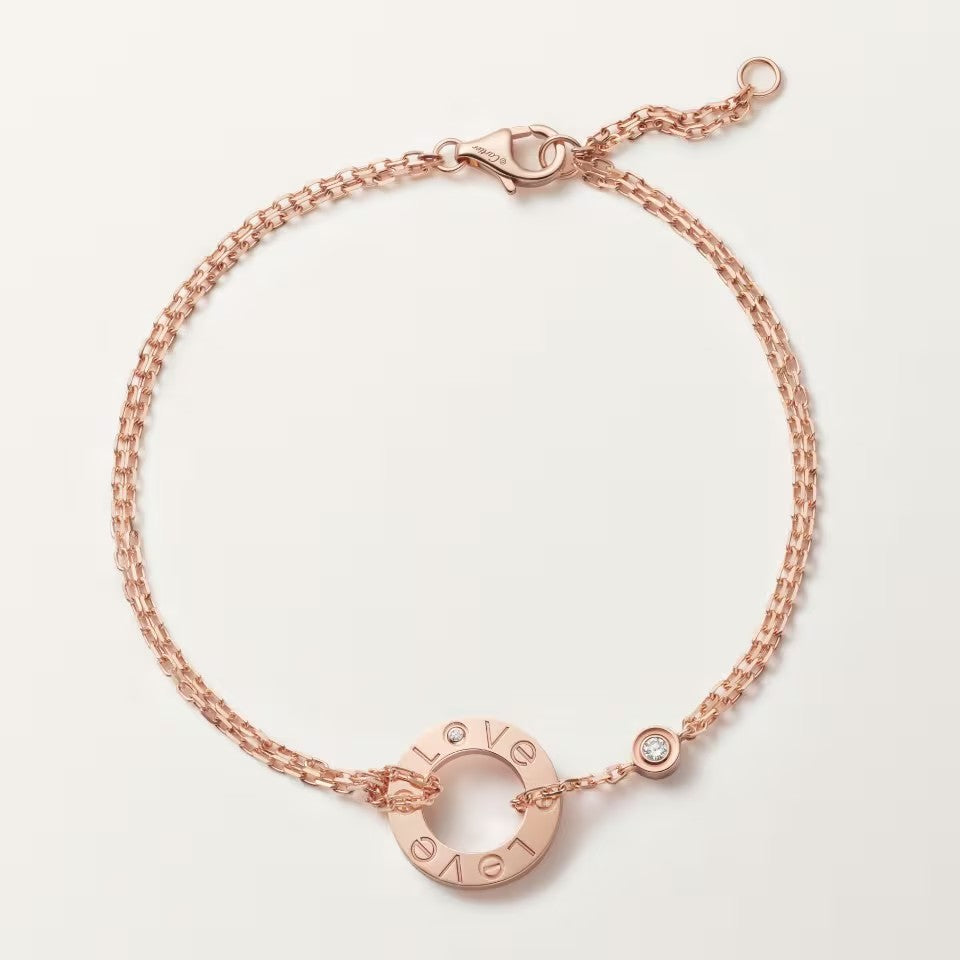 [Noble Aura jewelry]LOVE BRACELET 2 DIAMOND