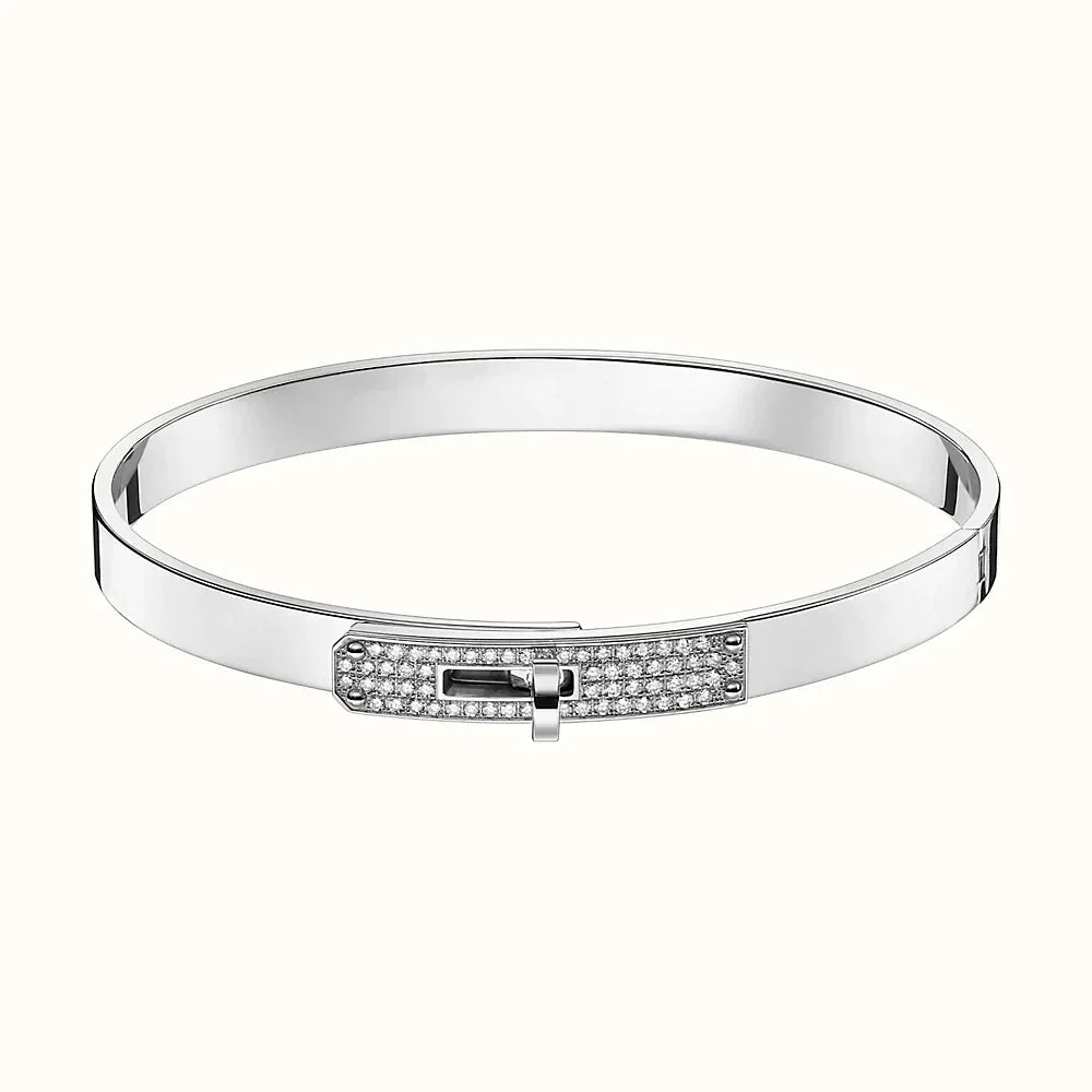 [Noble Aura jewelry]KELLY SILVER DIAMOND BRACELET