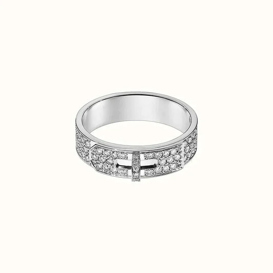 [Noble Aura jewelry]KELLY SILVER DIAMOND RING