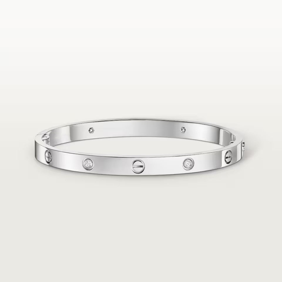 [Noble Aura jewelry]LOVE BRACELET 4.8MM 4 DIAMONDS