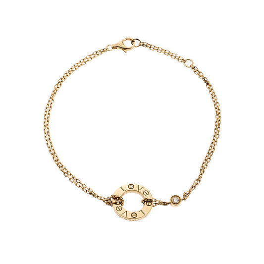 [Noble Aura jewelry]LOVE BRACELET 2 DIAMOND