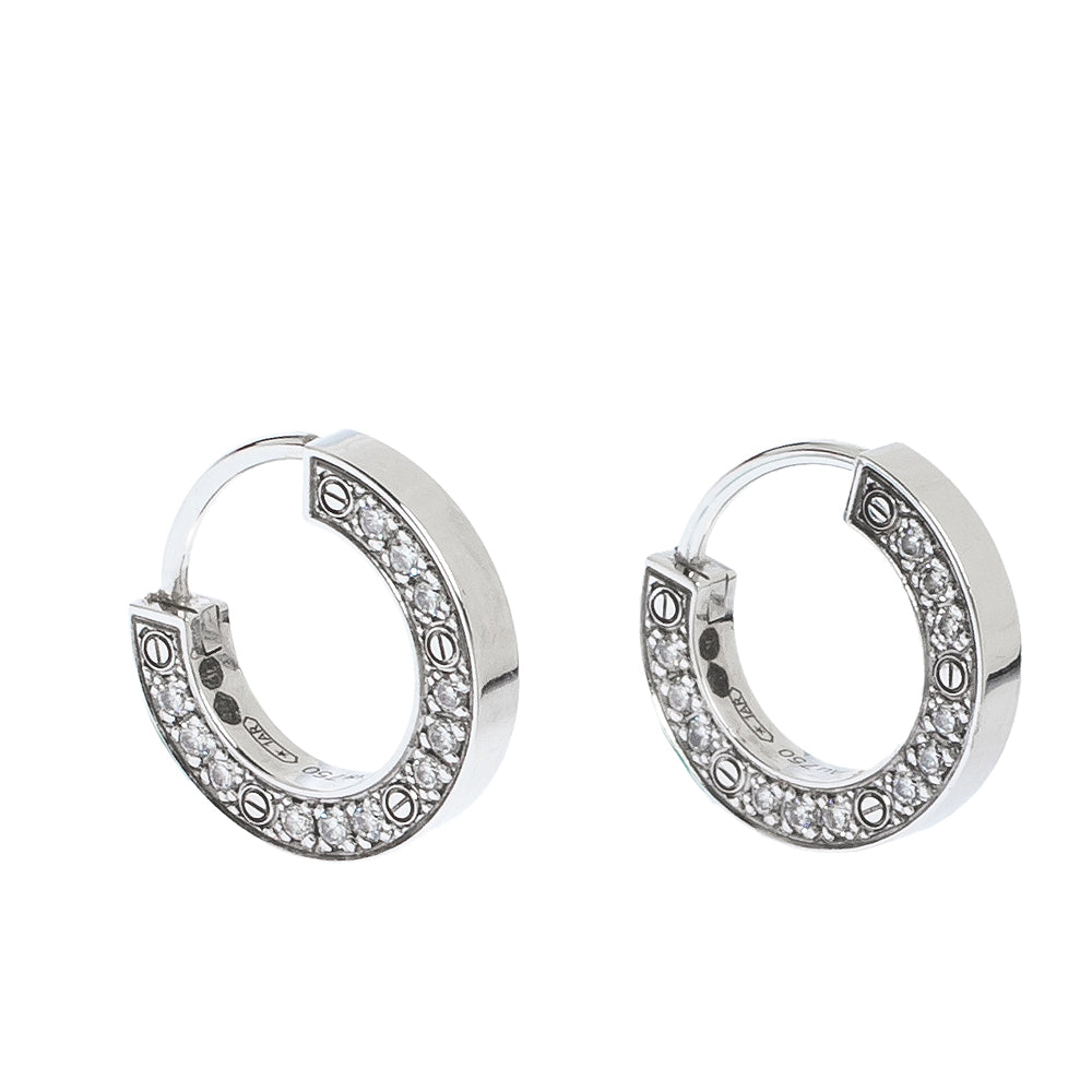 [Noble Aura jewelry]LOVE DIAMOND EARRINGS