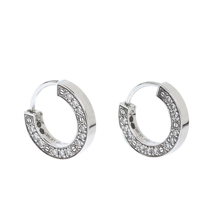[Noble Aura jewelry]LOVE DIAMOND EARRINGS