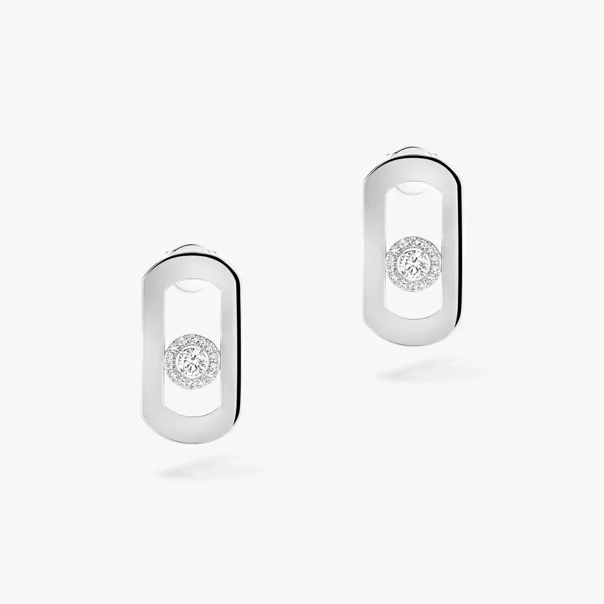 [Noble Aura jewelry]So Move Diamond Earrings in Yellow Gold