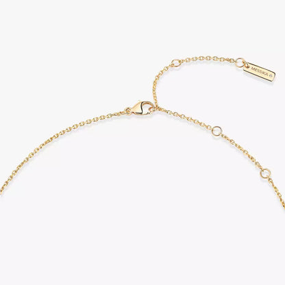 [Noble Aura jewelry]Lucky Eye Diamond Necklace in Rose Gold and Turquoise