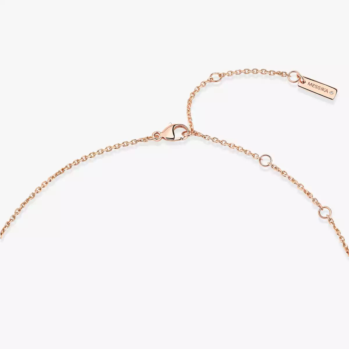 [Noble Aura jewelry]Lucky Eye Diamond Necklace in Rose Gold and Turquoise
