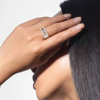 [Noble Aura jewelry] Move Noa Diamond Pave_ Ring