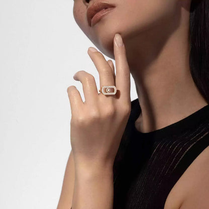 [Noble Aura jewelry]So Move Pave_-Set Diamond Ring