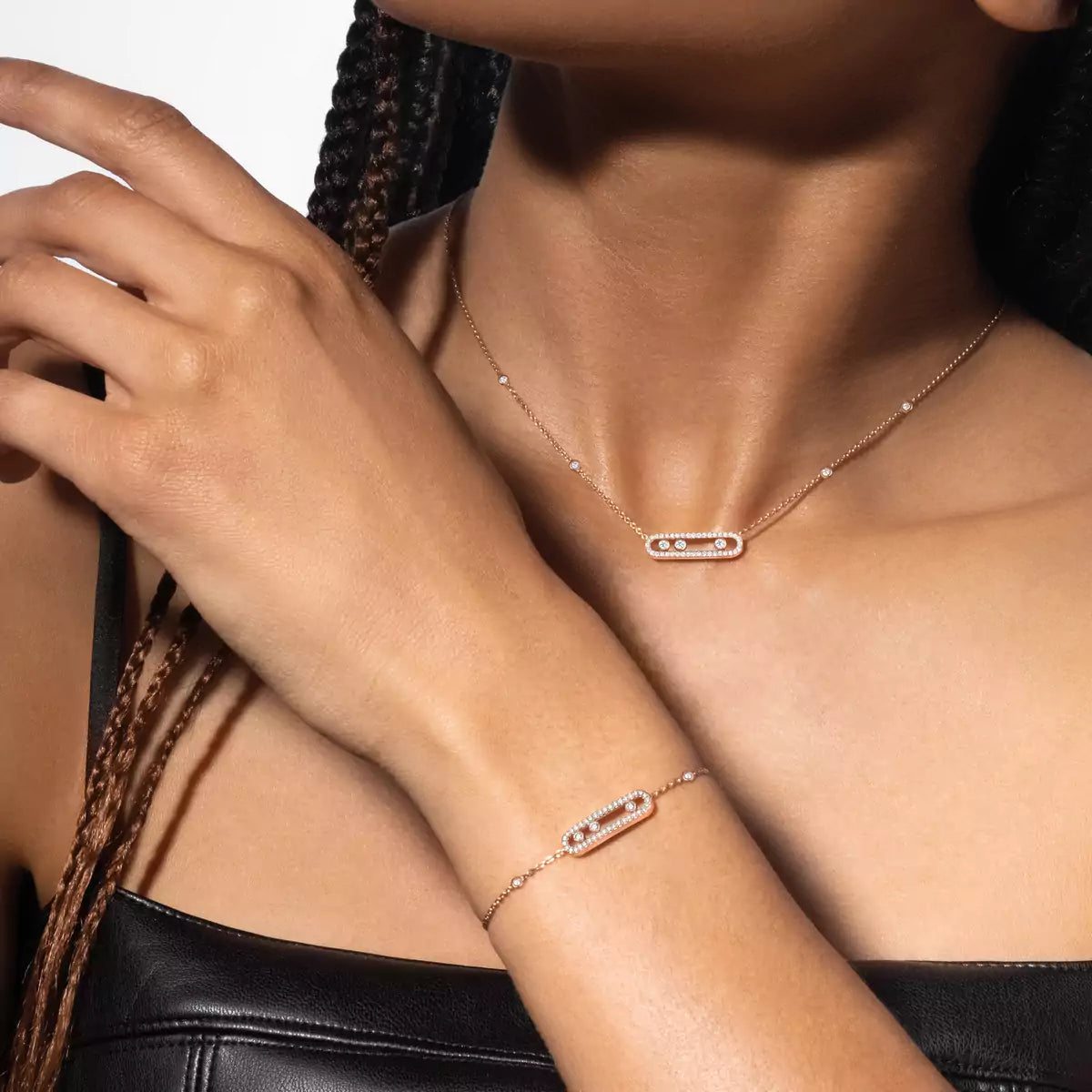 [Noble Aura jewelry]Baby Move Necklace