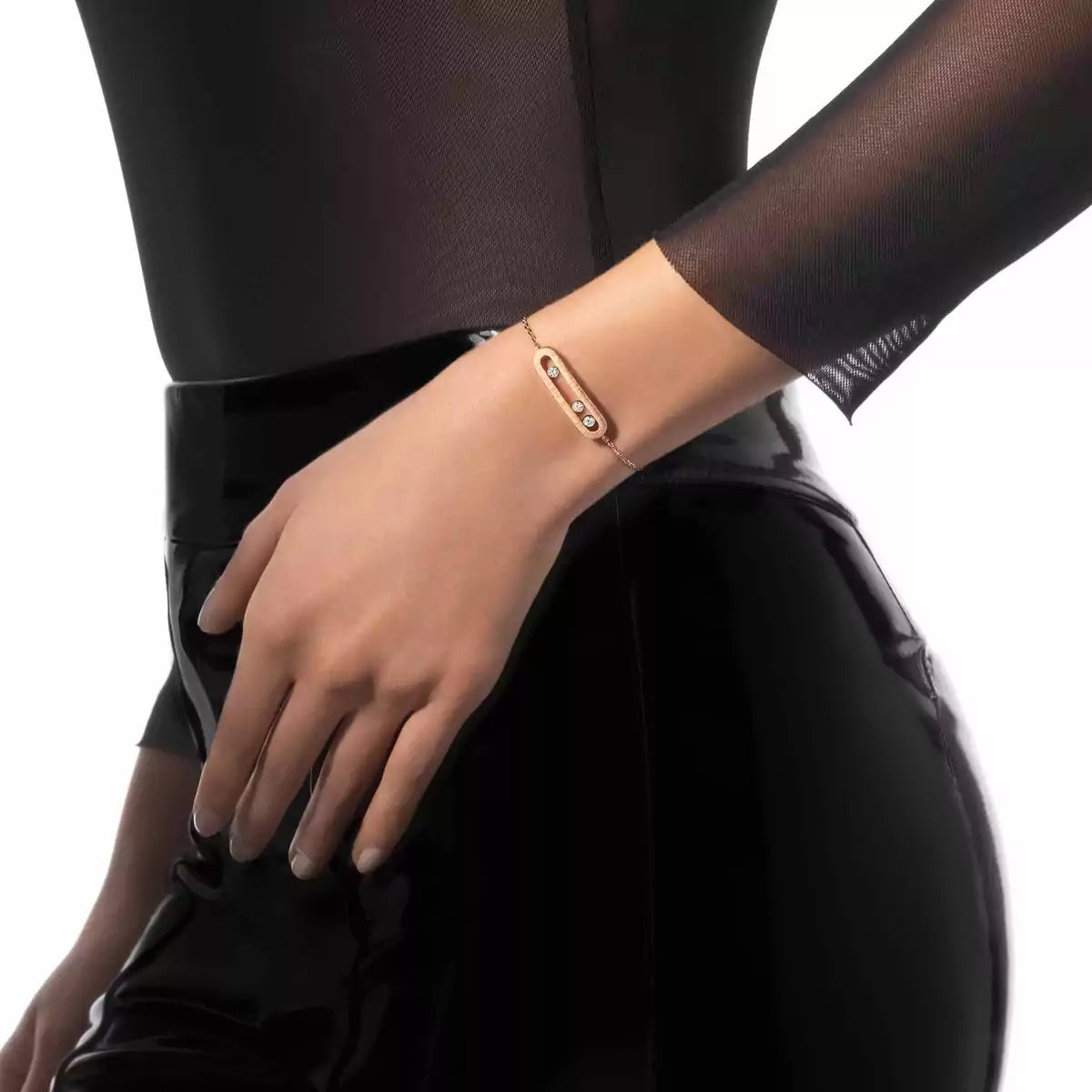 [Noble Aura jewelry]Move Classique Ciselé bracelet