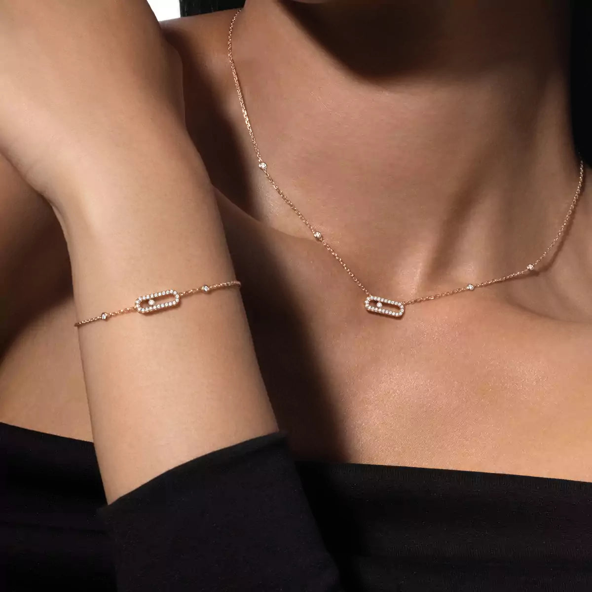 [Noble Aura jewelry]Move Uno Necklace