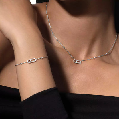 [Noble Aura jewelry]Move Uno Necklace