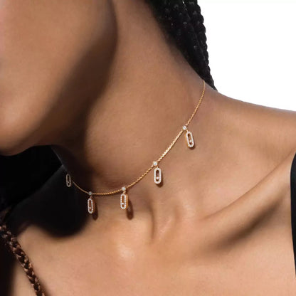 [Noble Aura jewelry]Move Uno Necklace