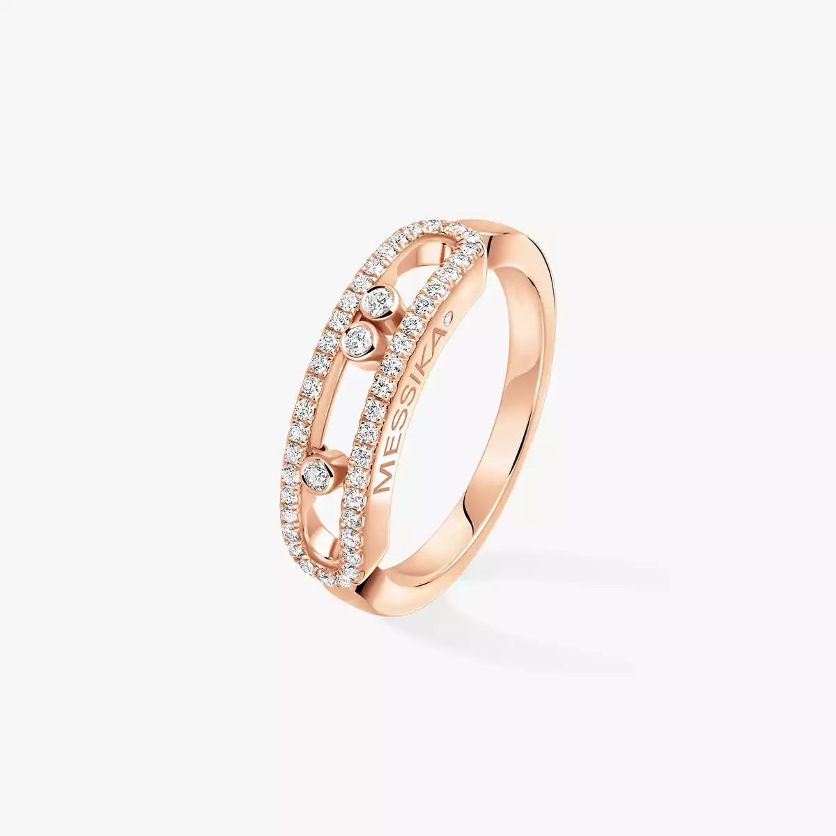 [Noble Aura jewelry] Baby Move Gold Diamond Pave_ Ring