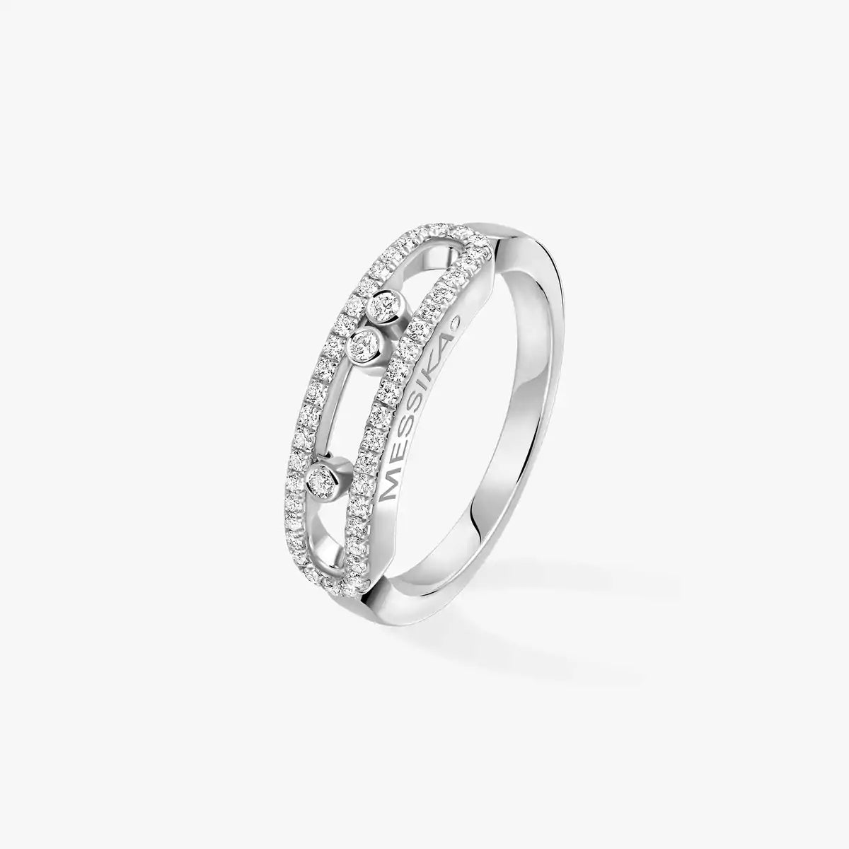 [Noble Aura jewelry] Baby Move Gold Diamond Pave_ Ring