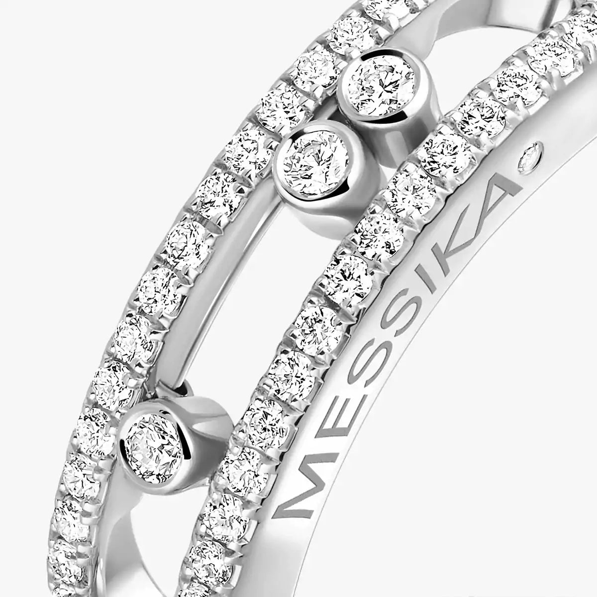 [Noble Aura jewelry] Baby Move Gold Diamond Pave_ Ring