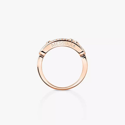 [Noble Aura jewelry] Baby Move Gold Diamond Pave_ Ring