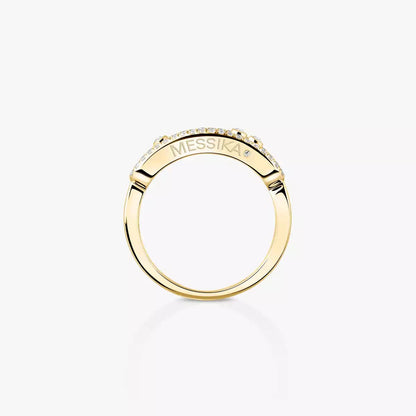 [Noble Aura jewelry] Baby Move Gold Diamond Pave_ Ring