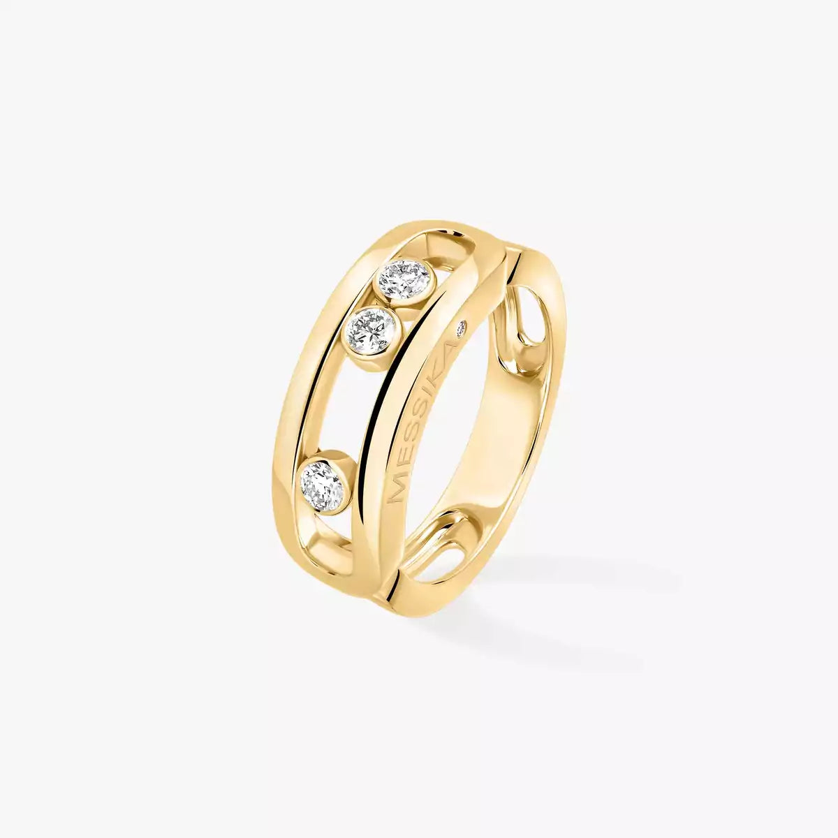 [Noble Aura jewelry] MoveGold Diamond Ring